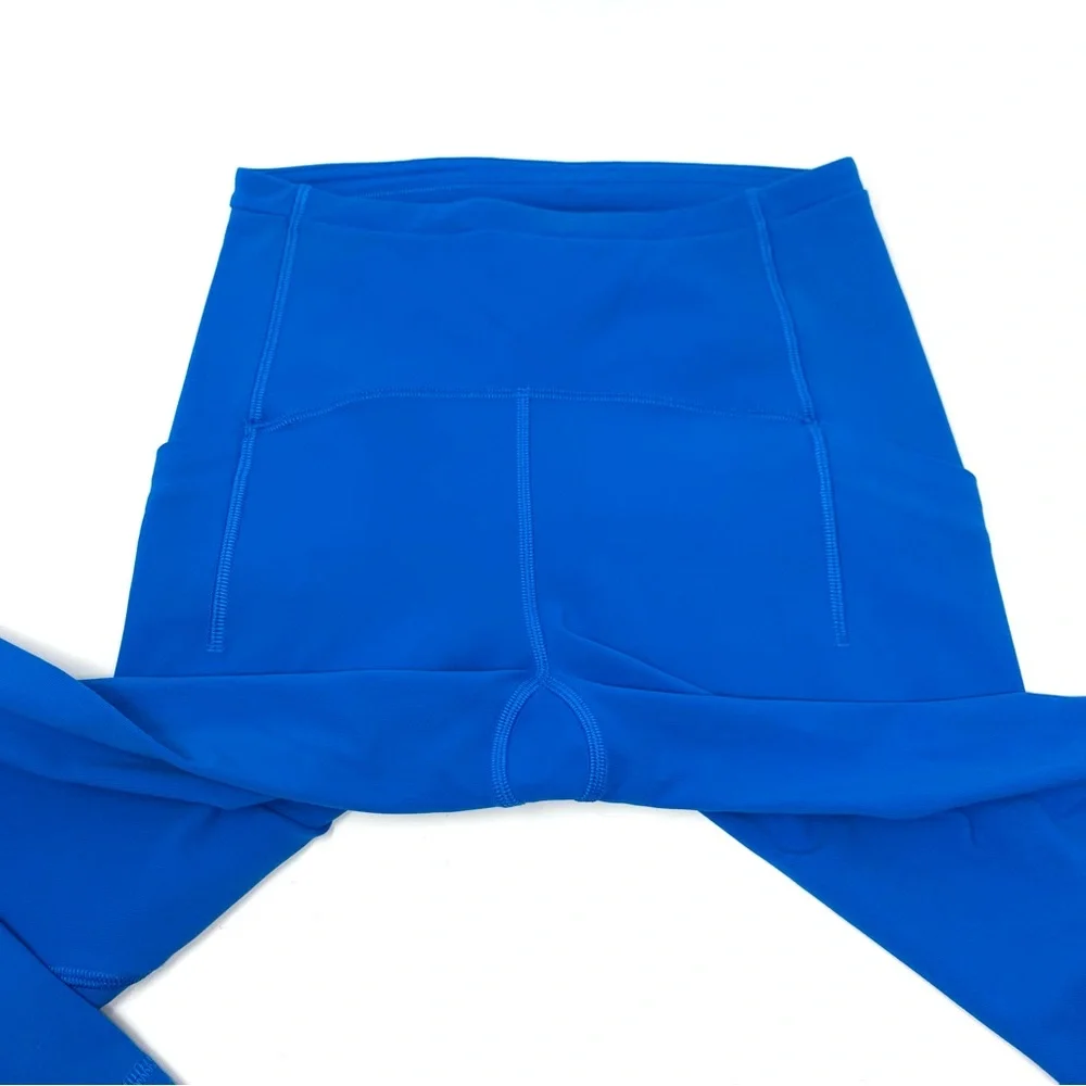 Lululemon Athletica Swift Speed High-Rise Crop 21” Poolside Blue Leggings size 2 - Picture 6 of 14